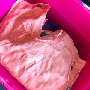 Peach 2 be Bebe linen pant size XL 🌸